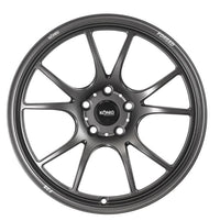 Konig Forged F3S 18X10.5 5X114.3 ET25 Satin Charcoal Knurled Bead (F3S0851425G)